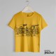 pune-line-art-t-shirt-yellow
