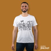 Pune Line Art T-Shirt