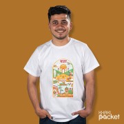 Bharat Line Art T-Shirt