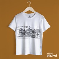 Kolhapur Line Art T-Shirt